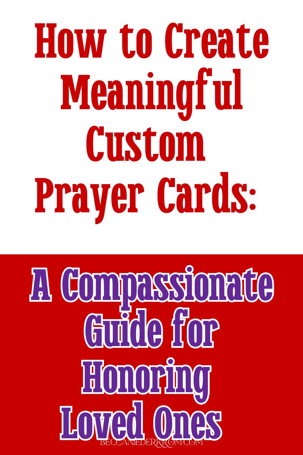 custom prayer cards