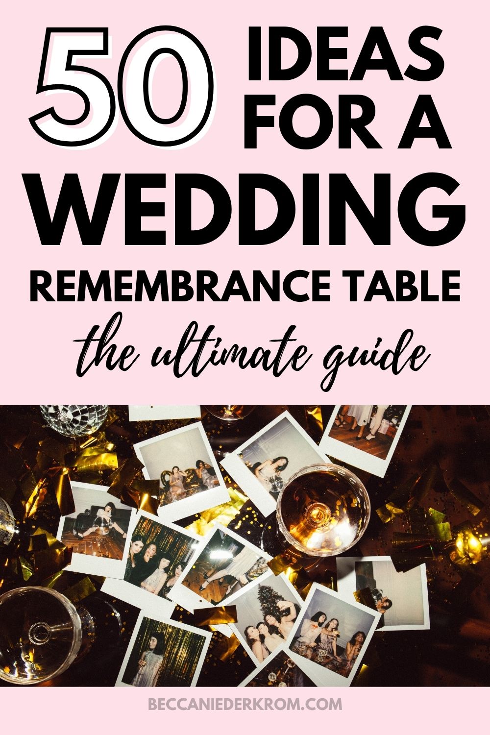 wedding remembrance table