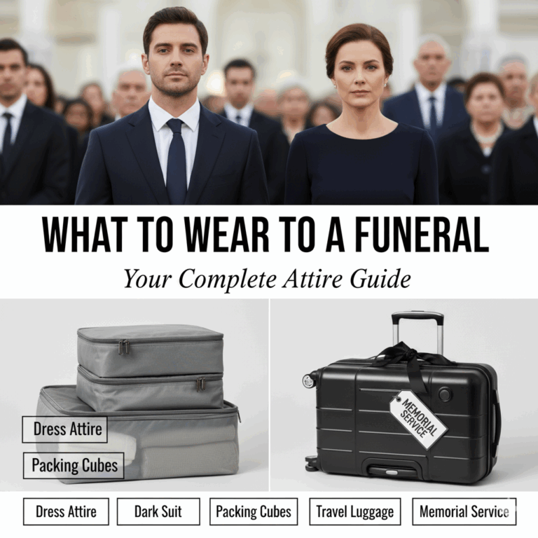 Navigating Grief with Grace Your Definitive Guide to Funeral Attire