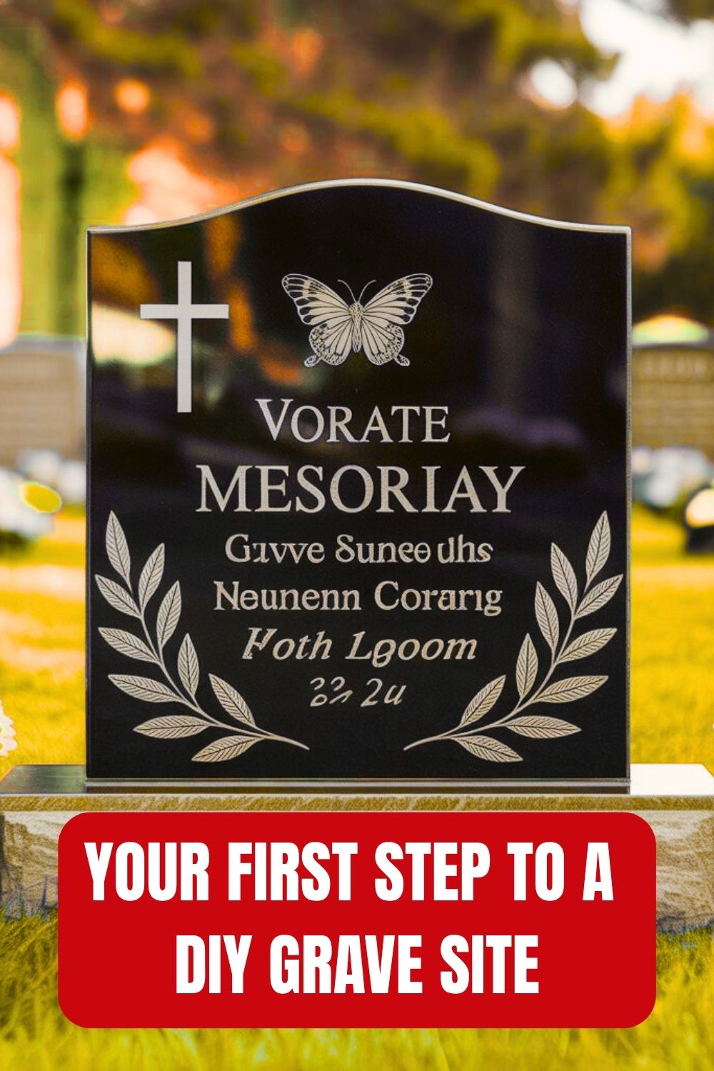 Your First Step to a DIY Grave Site ideas