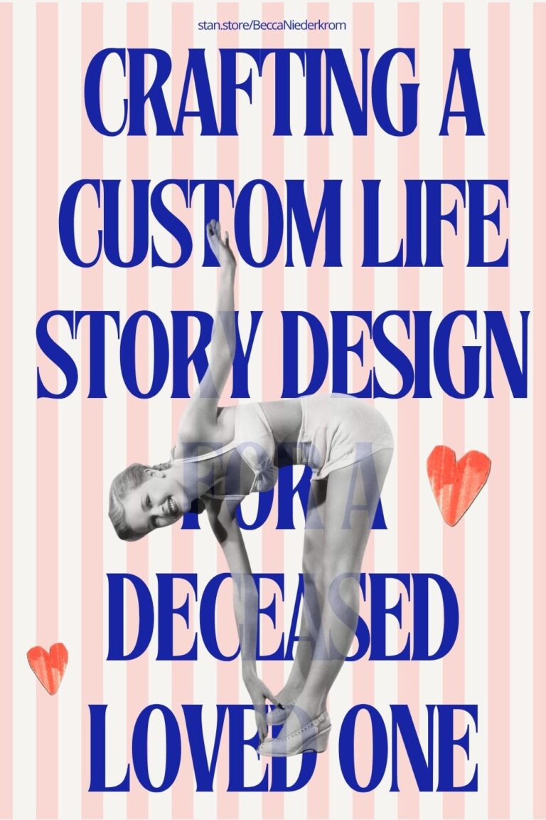 More Than an Obituary: Crafting a Custom Life Story Design for a ...