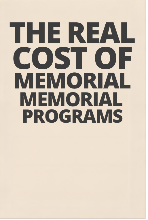 The Real Cost of Memorial Programs: A 2026 Pricing Guide for Design & Printing