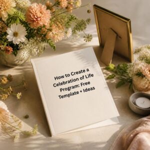 How to Create a Celebration of Life Program: Free Template + Ideas